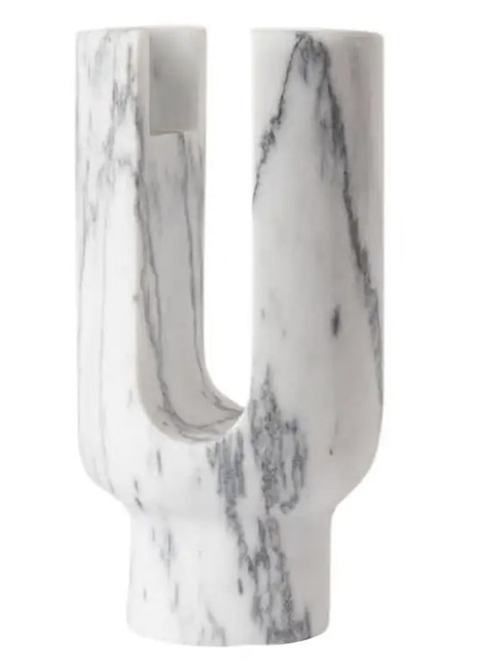 Aquatico Marble Lyra Candleholder - $1,001.00