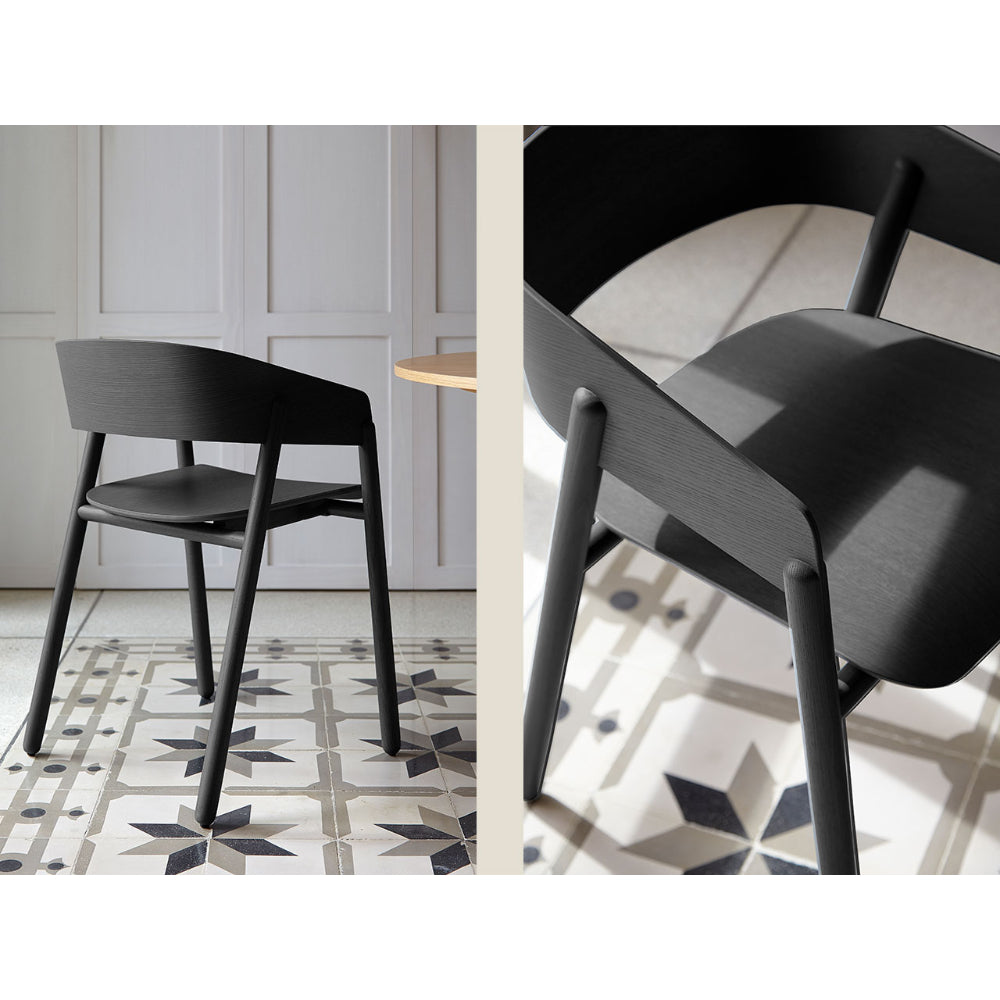 Mava Wood Lounge Chair by Punt, alternate view