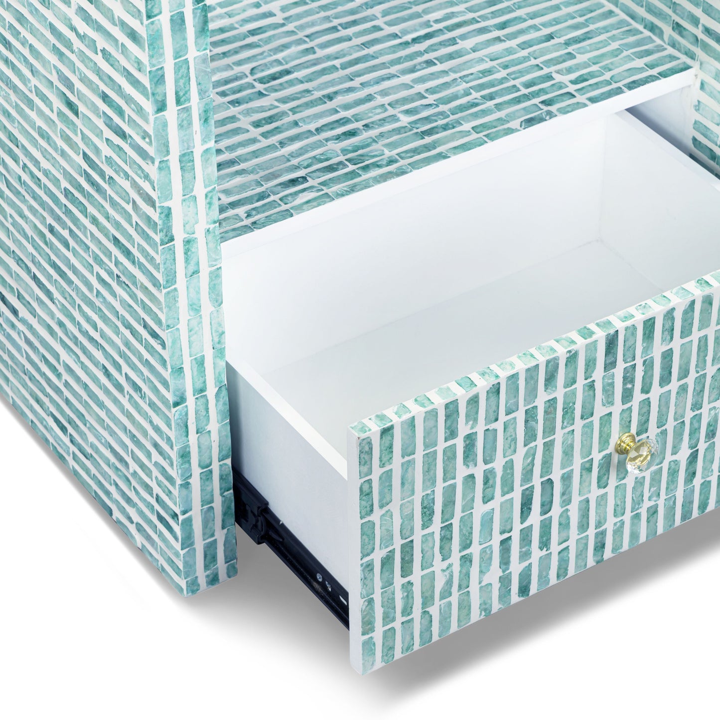 TOV FURNITURE | Tia 20" Mother of Pearl Nightstand | $493.02