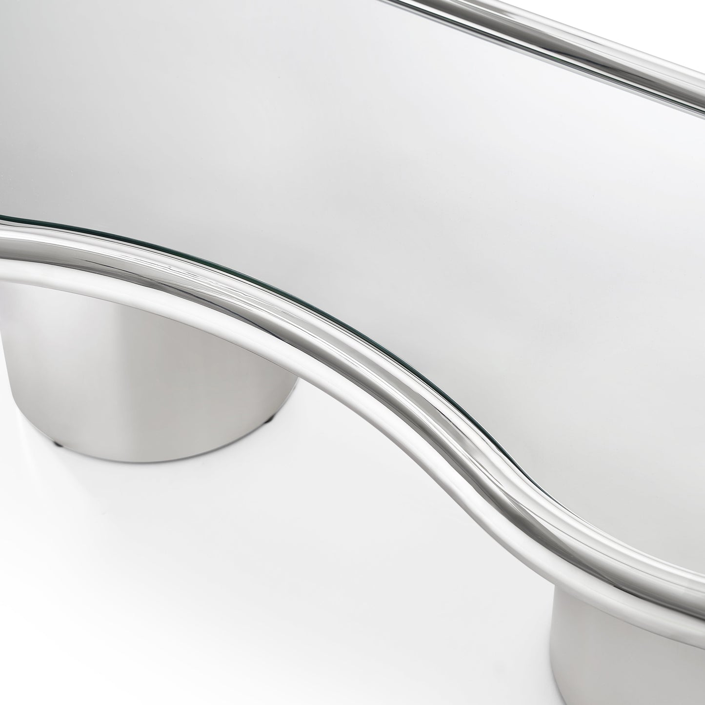 TOV FURNITURE | Sorya 51" Chrome Coffee Table | $1,120.13