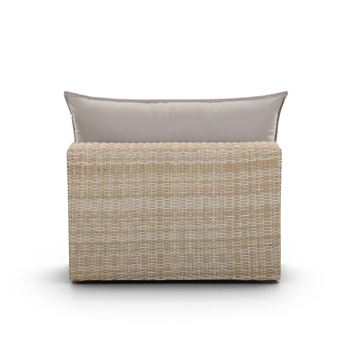 TOV FURNITURE | Cali Performance Fabric & Wicker Outdoor Armless Chair | $1,494.13