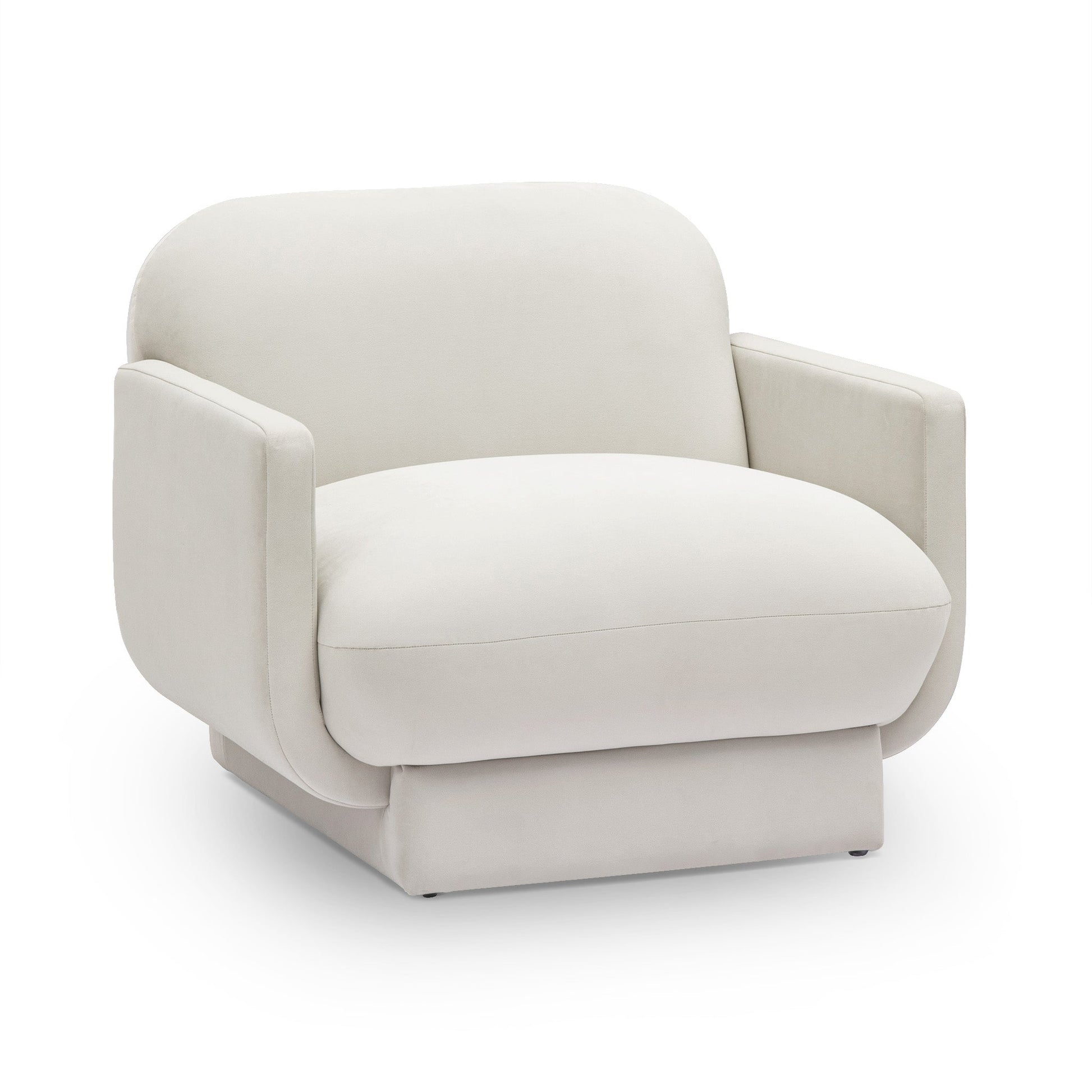 Azalea Performance Velvet Accent Chair
