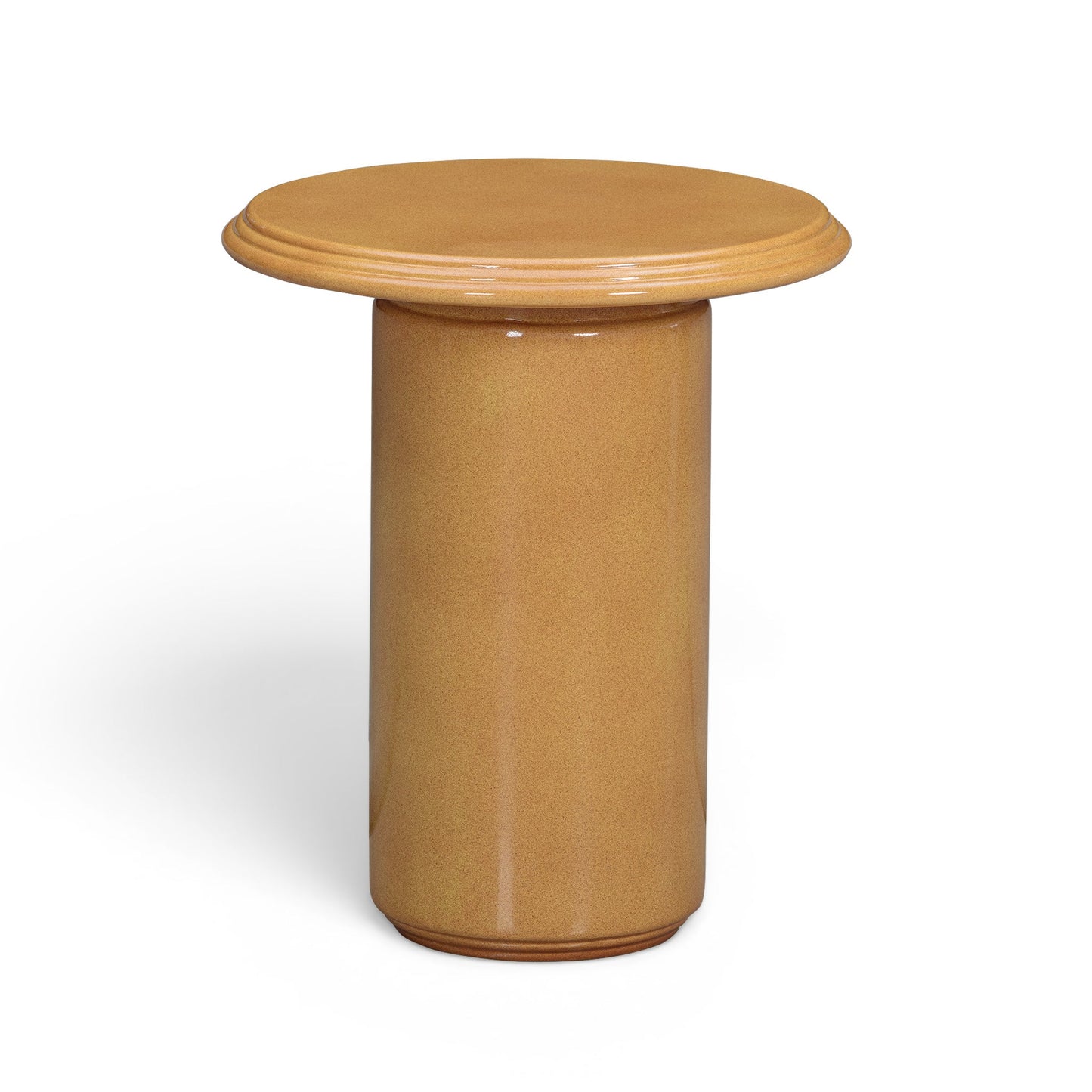 TOV FURNITURE | Tate Turmeric Concrete Indoor/Outdoor Side Table | $652.63