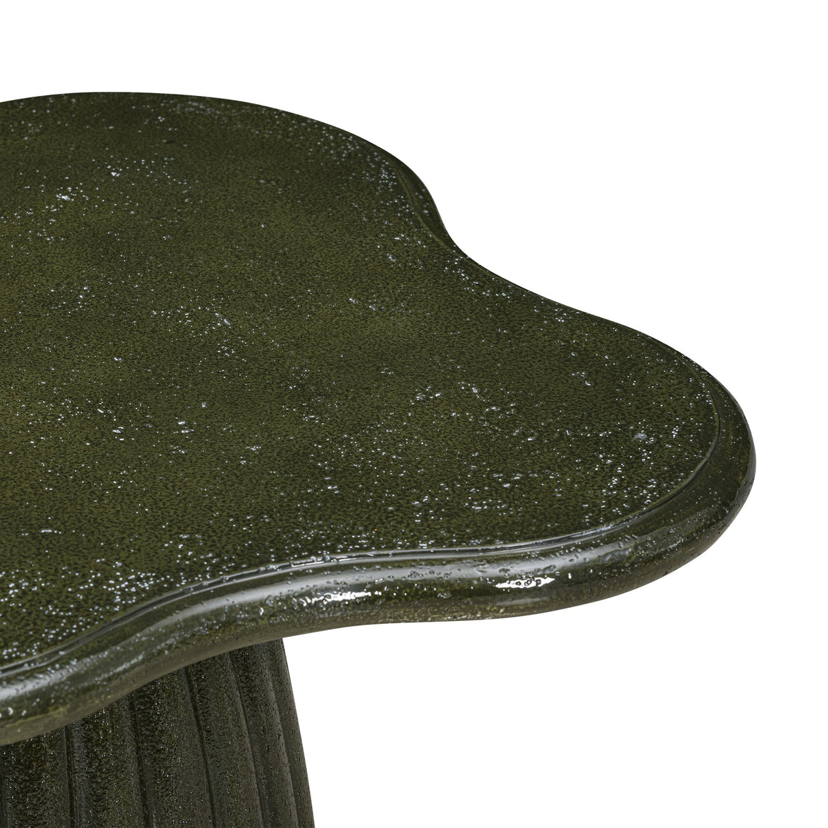 TOV FURNITURE | Addison Green Concrete Indoor/Outdoor Side Table | $652.63