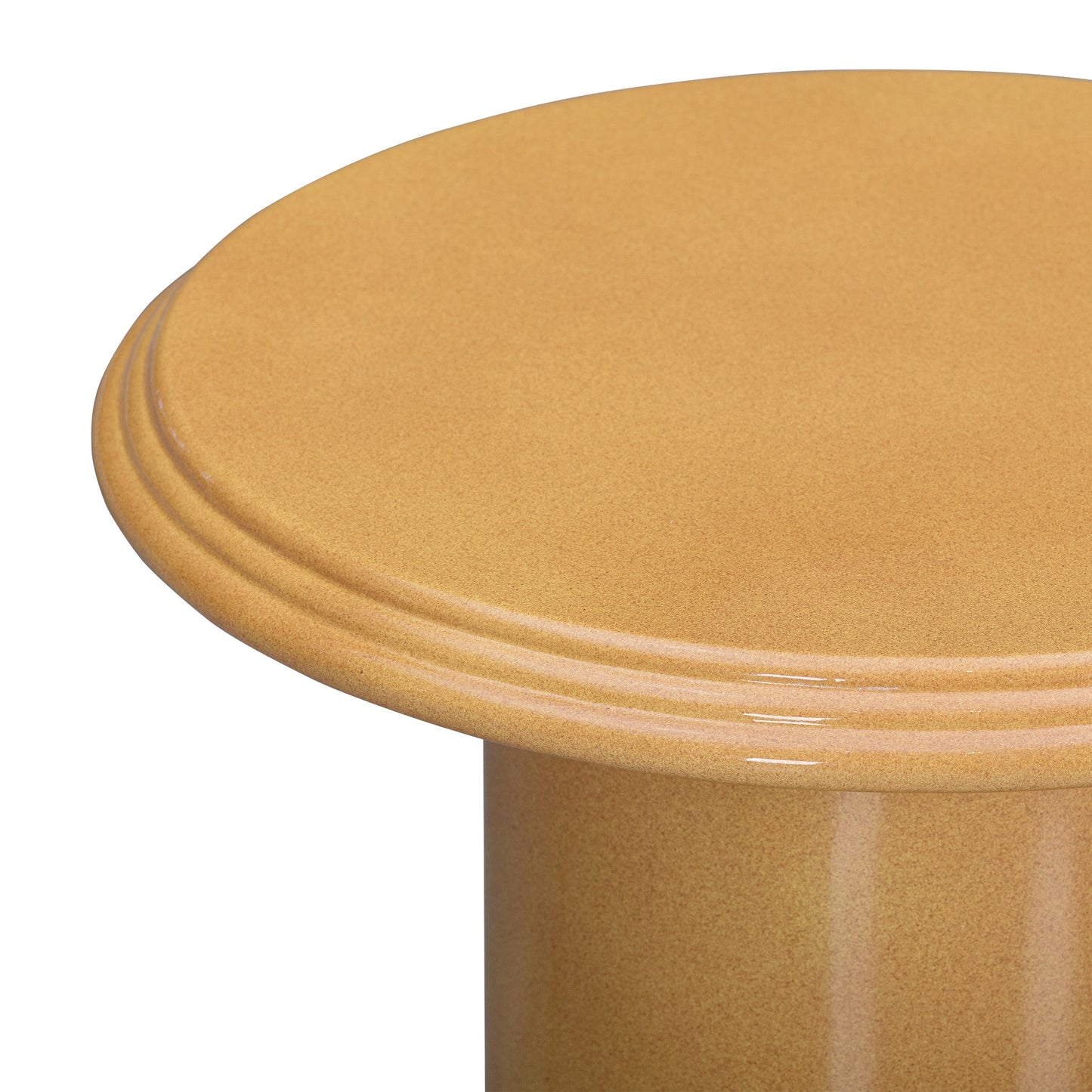 TOV FURNITURE | Tate Turmeric Concrete Indoor/Outdoor Side Table | $652.63