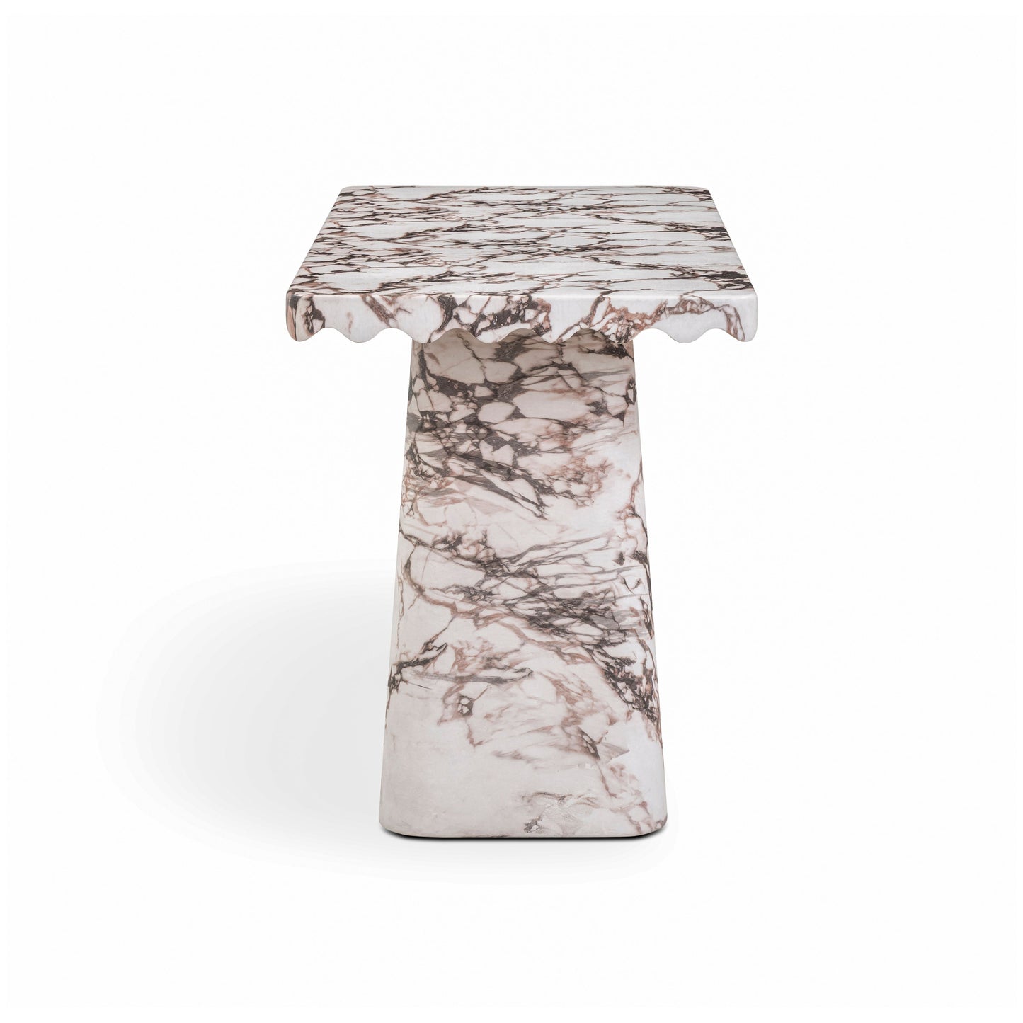 TOV FURNITURE | Janice 61" Breccia Faux Marble Console Desk | $1,494.13