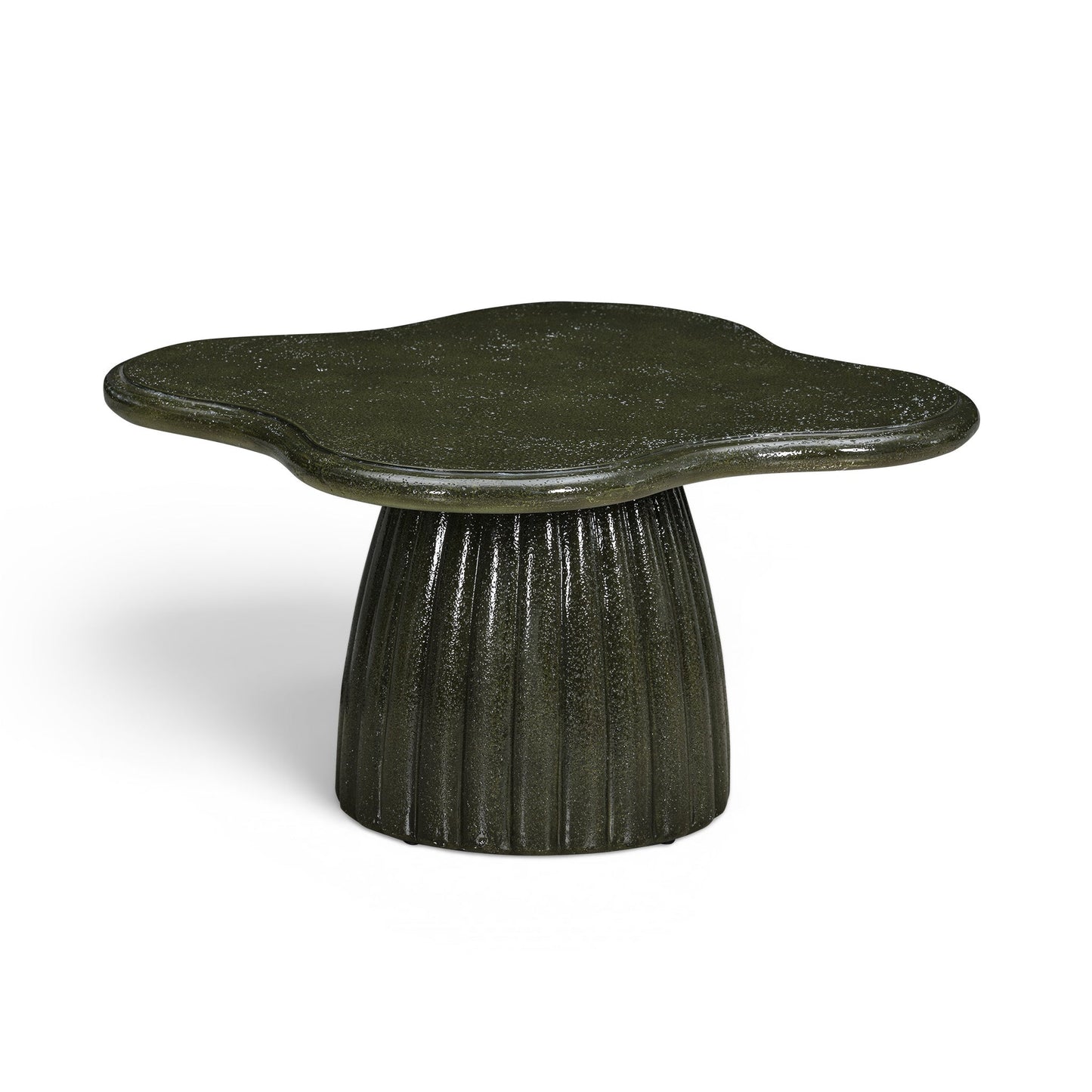 TOV FURNITURE | Addison 32" Green Concrete Indoor/Outdoor Coffee Table | $1,120.13