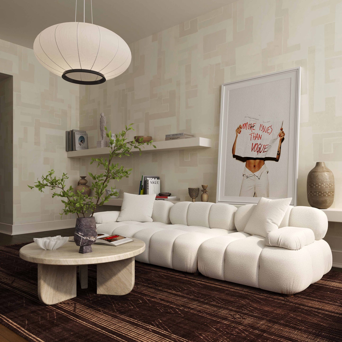 TOV FURNITURE | Calliope 118" Modular Sofa | Starting at $3,364.02