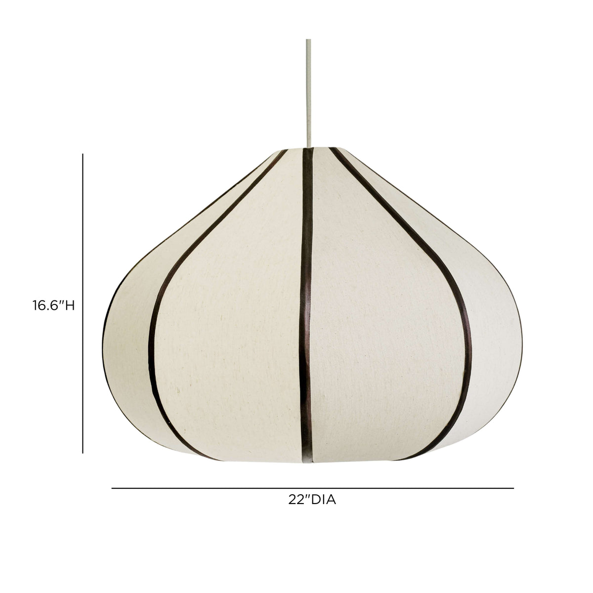 TOV FURNITURE | Josephine Teardrop Pendant Lamp | $512.82