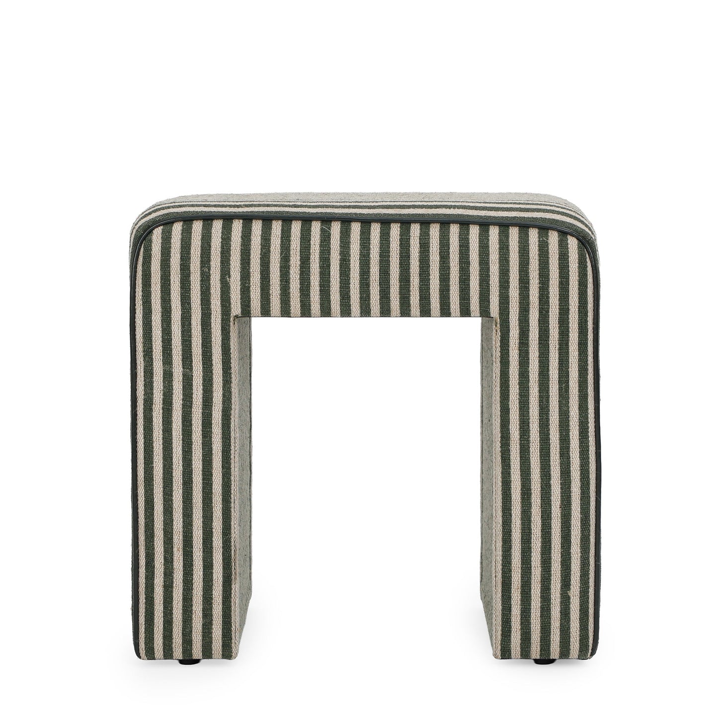 TOV FURNITURE | Byron Square Cotton Jute Ottoman | $615.23