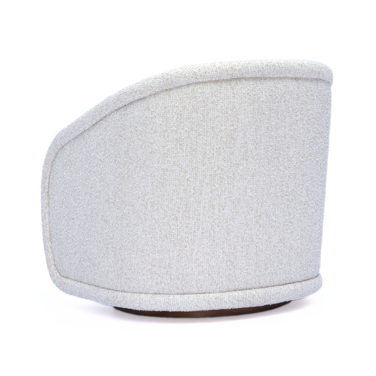 TOV FURNITURE | Clarke Cream Performance Boucle Swivel Accent Chair | $1,120.13