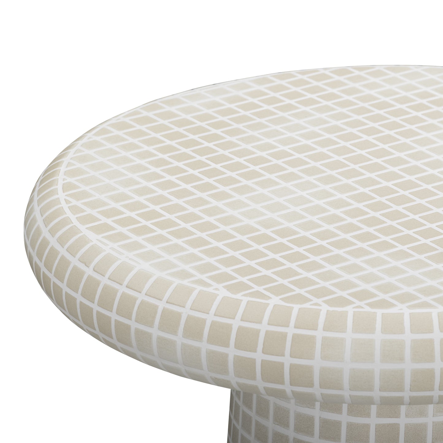 TOV FURNITURE | Monica Tiled Pattern Indoor/Outdoor Side Table | $552.42