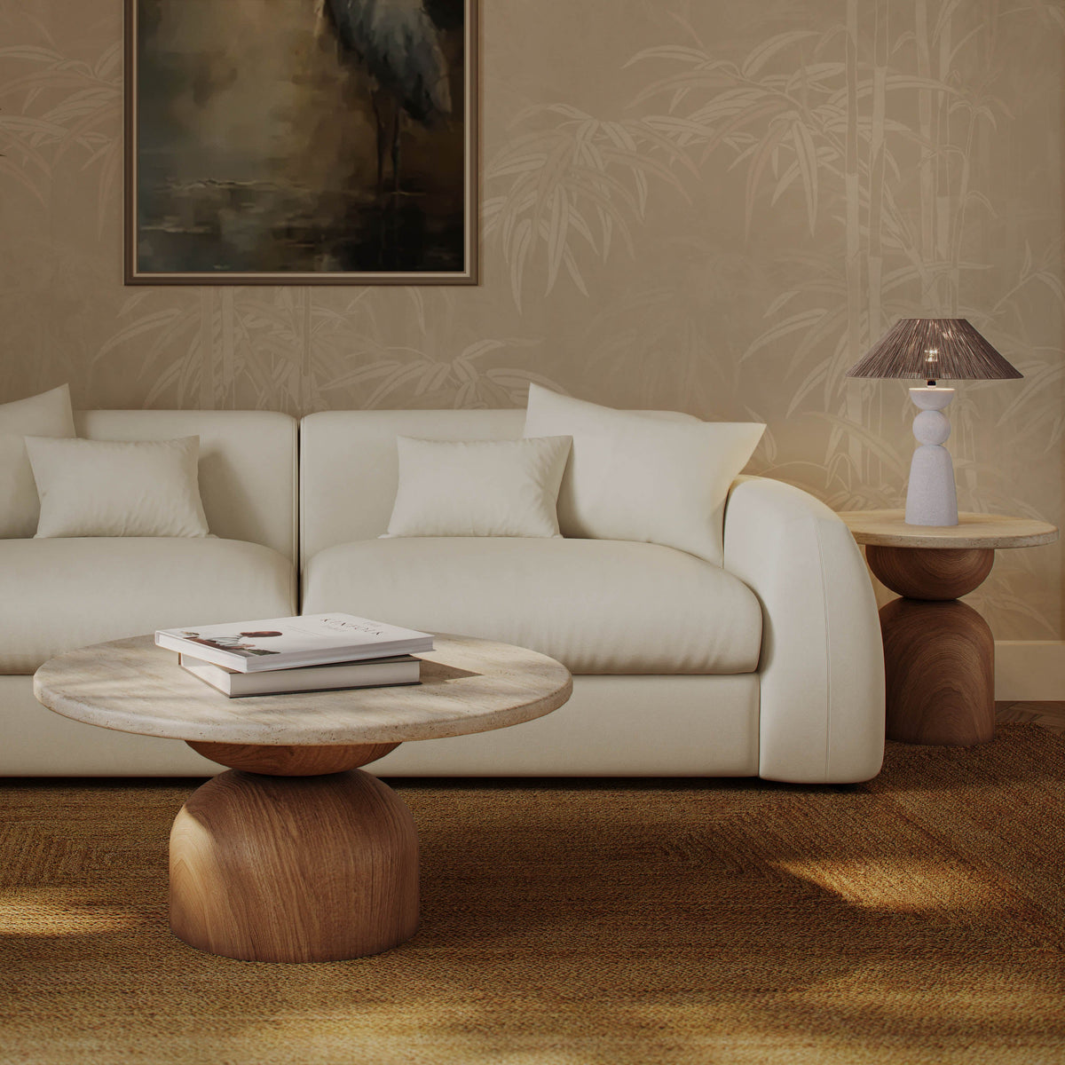 TOV FURNITURE | Cynthia Concrete Indoor/Outdoor Side Table | $652.63