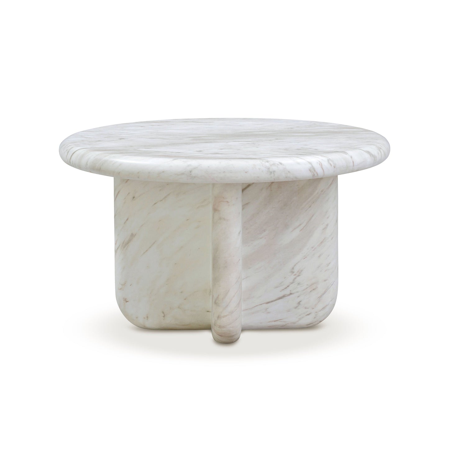 TOV FURNITURE | Juju 2-Piece Faux Marble Indoor/Outdoor Nesting Coffee Table Set | $1,780.02