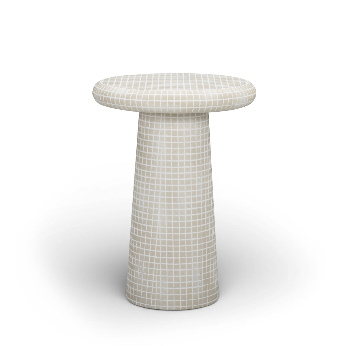 Monica Tiled Pattern Indoor/Outdoor Side Table