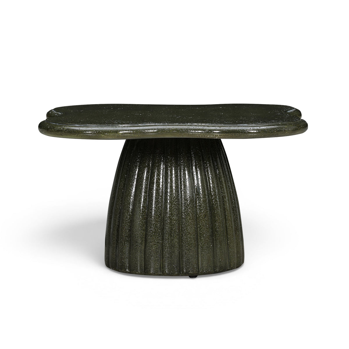 Addison 32" Green Concrete Indoor/Outdoor Coffee Table