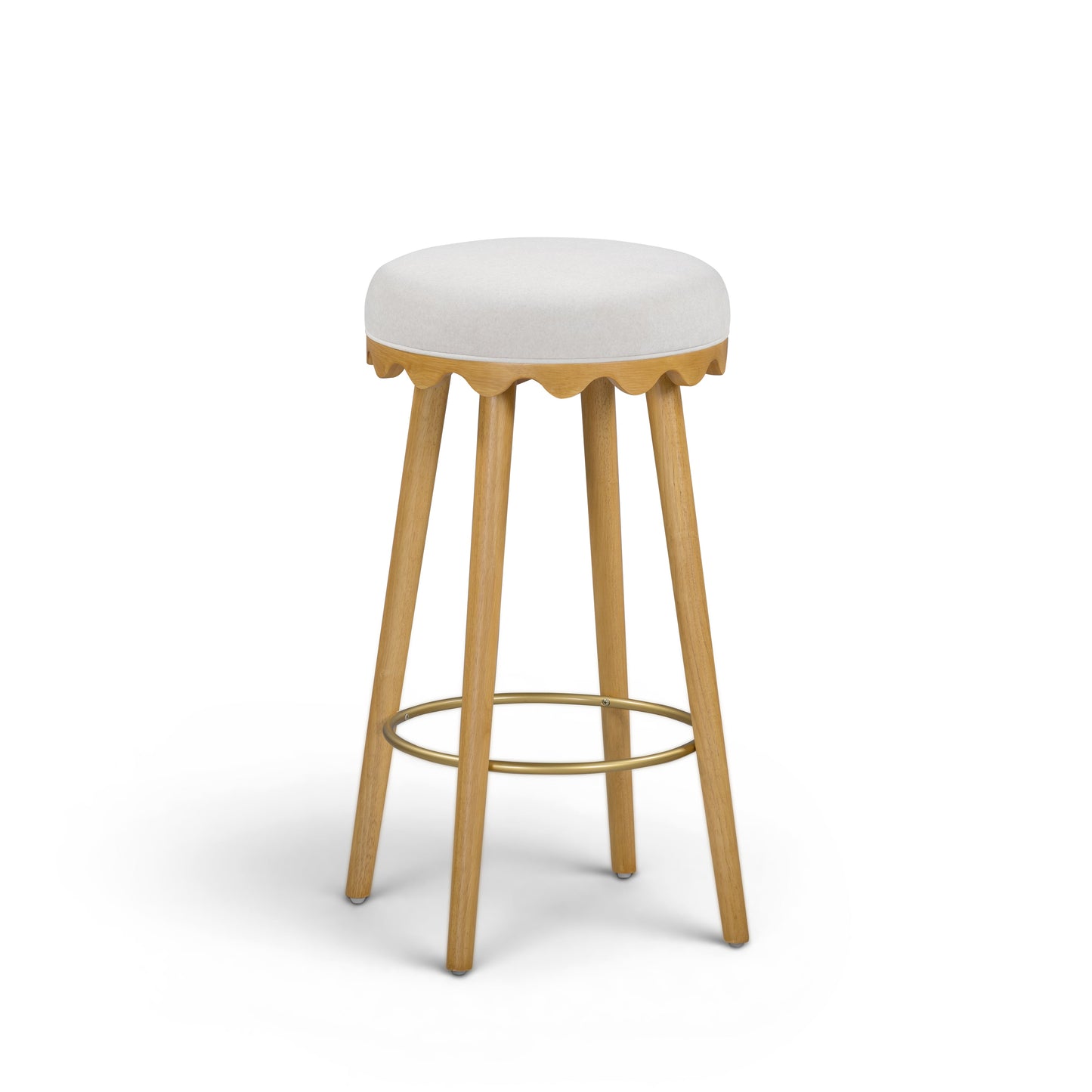 TOV FURNITURE | Oodle Performance Vegan Mohair Bar and Counter Stool | Starting at $652.63