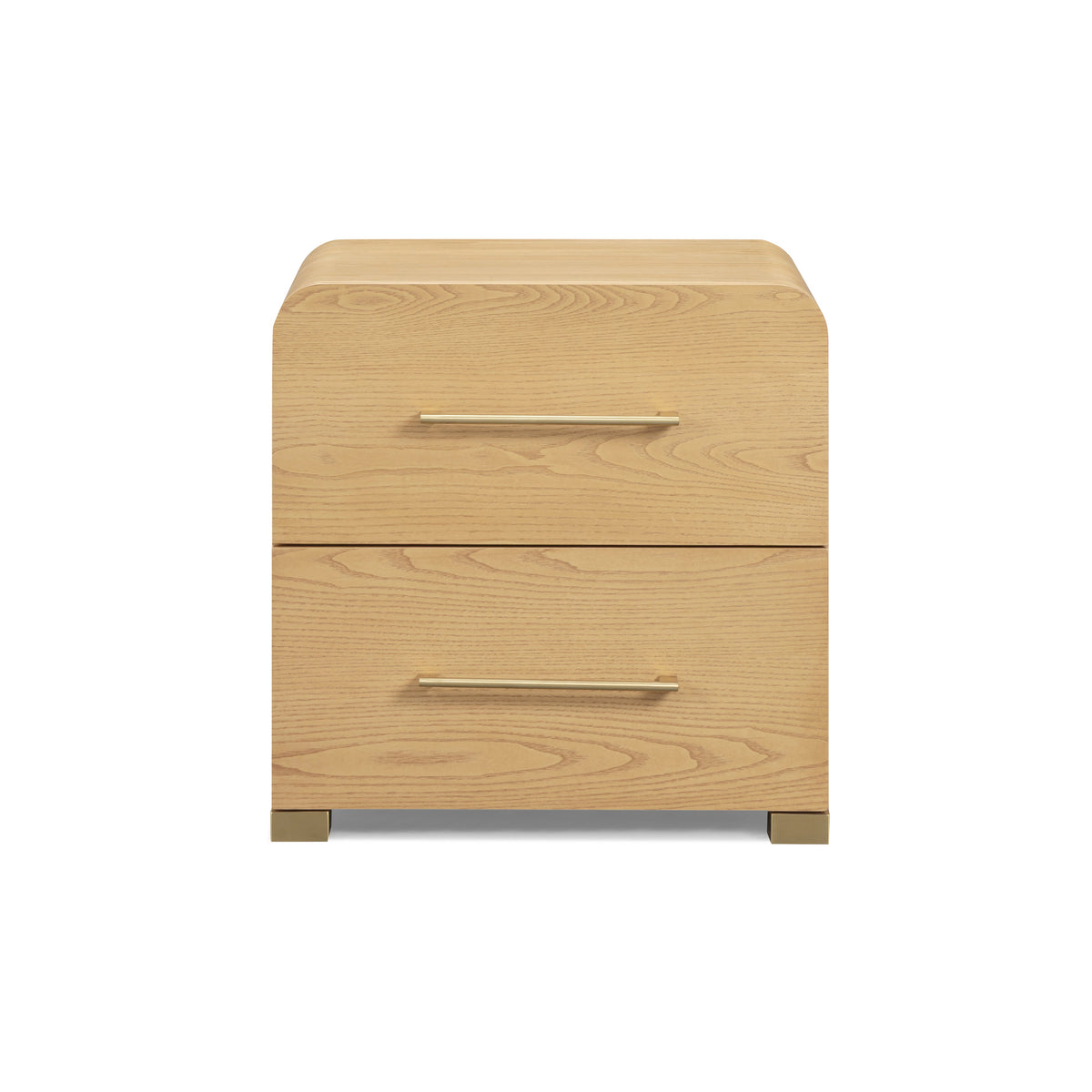 Marissa 22" Ash 2-Drawer Nightstand