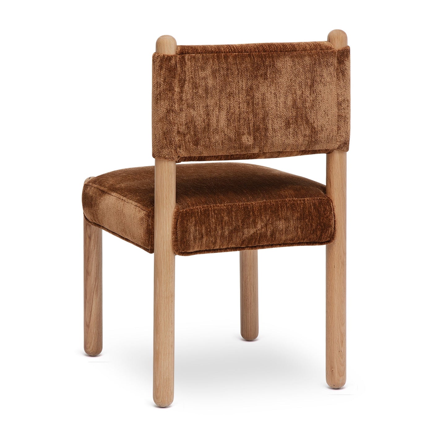 TOV FURNITURE | Bruno Thick Performance Chenille Straight Back Dining Chair | $592.02