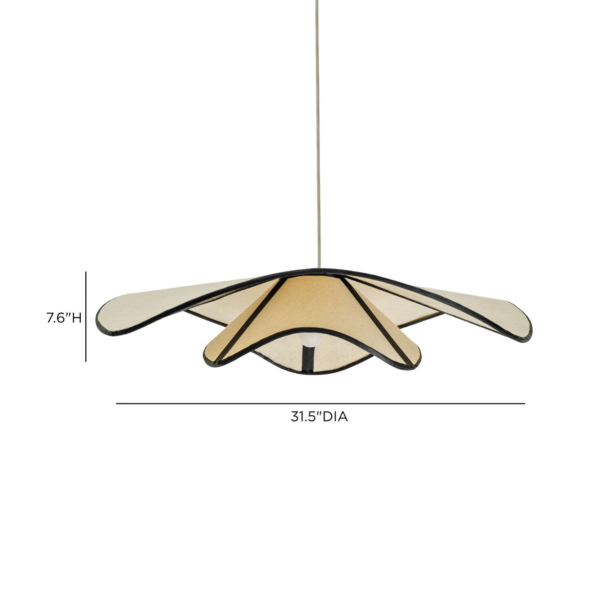 TOV FURNITURE | Chapeau Du Matin Pendant Lamp | $493.02
