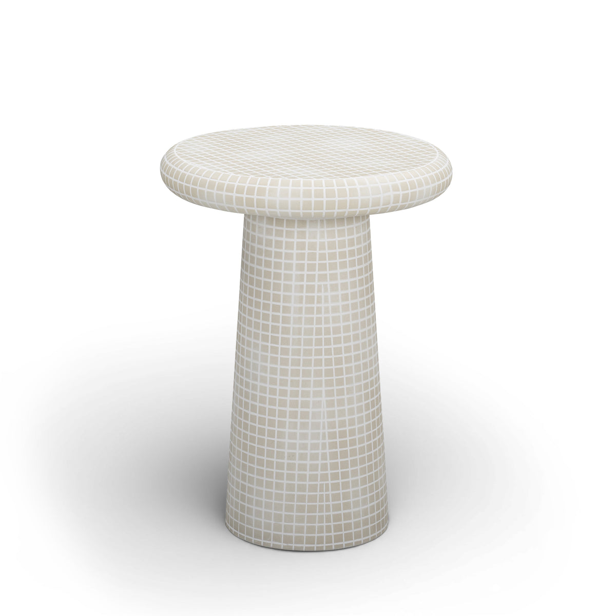 TOV FURNITURE | Monica Tiled Pattern Indoor/Outdoor Side Table | $552.42