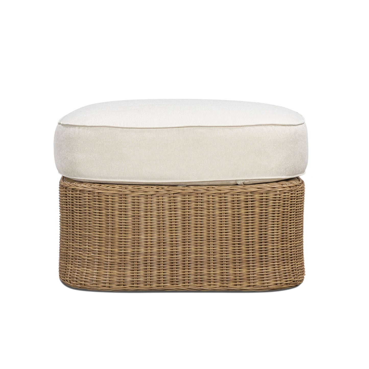 TOV FURNITURE | Axel Boucle Outdoor Ottoman | $877.03