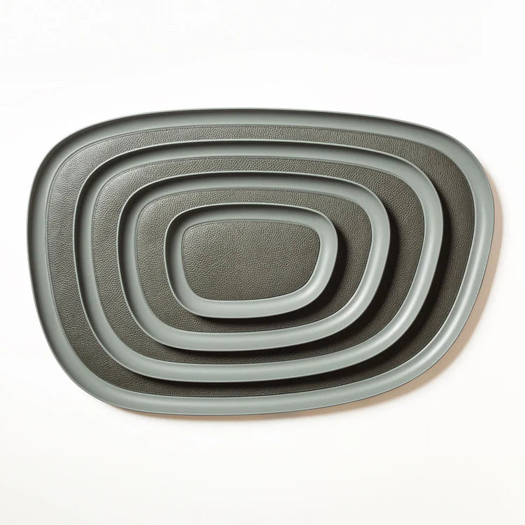 GIOBAGNARA | MARIS MEDIUM RECTANGULAR GREEN TRAY BY KELLY WEARSTLER | $515.00