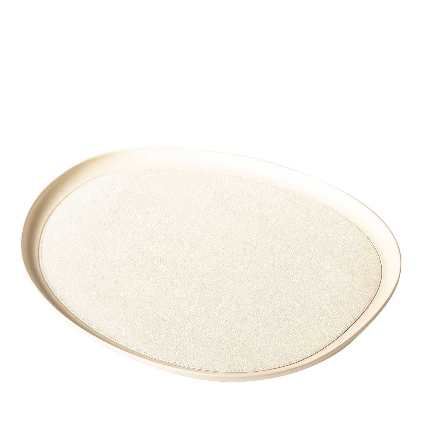 GIOBAGNARA | MARIS EXTRA LARGE ROUND WHITE TRAY BY KELLY WEARSTLER | $990.00