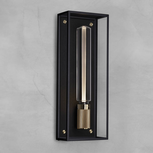 Caged Wet Wall Large Black Brass