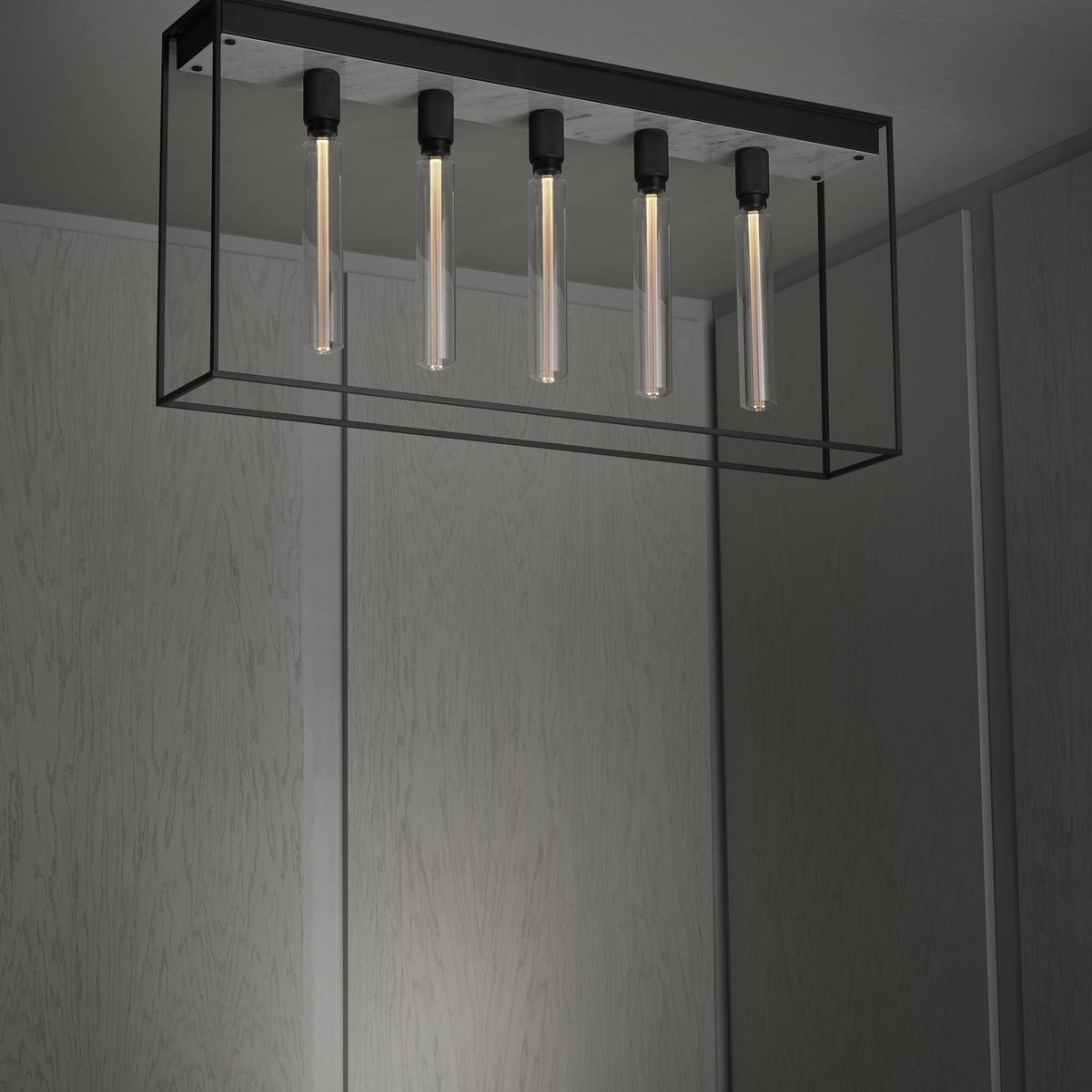 CAGED CEILING 5.0 CROSS - WHITE MARBLE