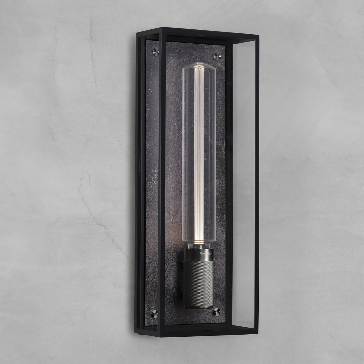 Caged Wet Wall Large Gun Metal