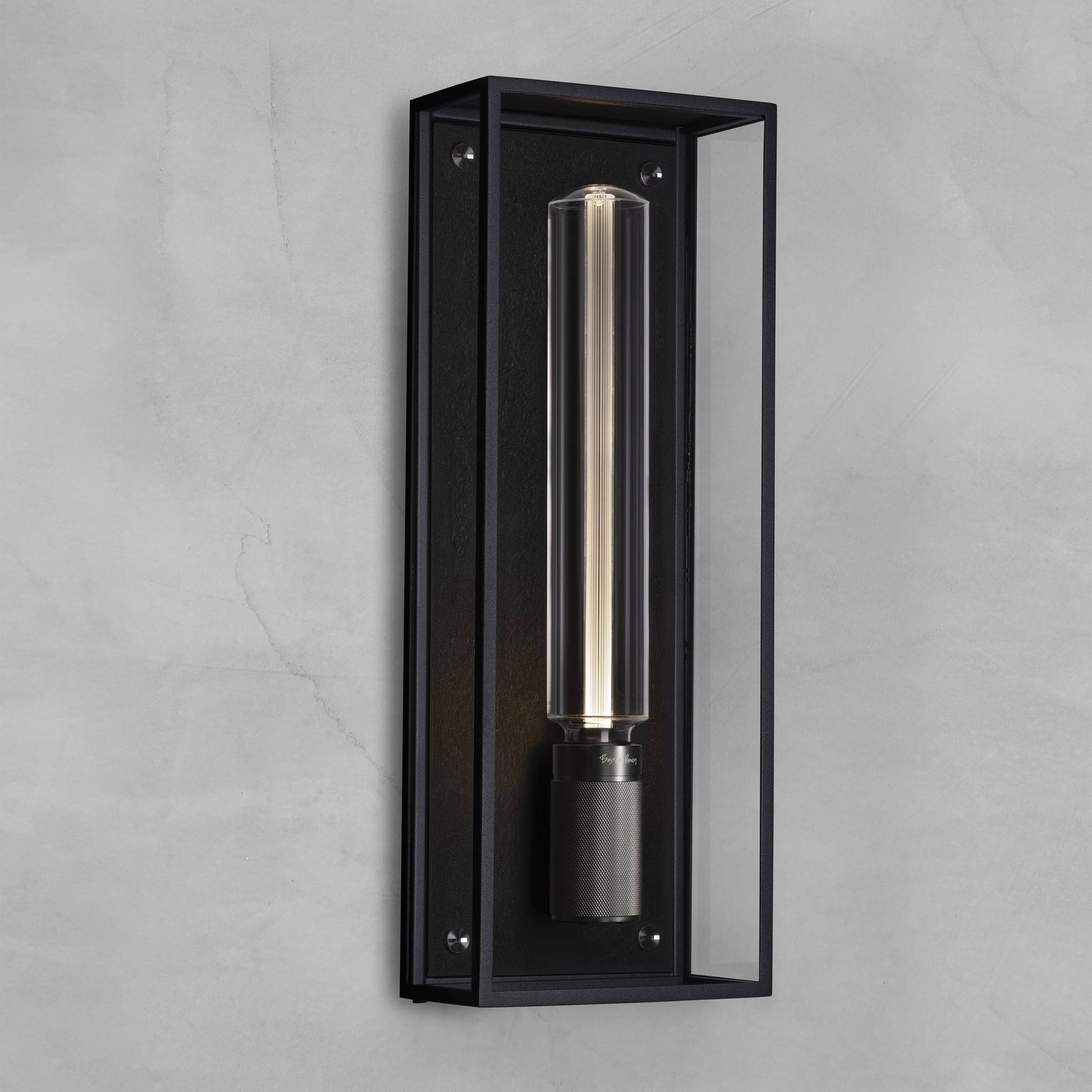 Caged Wet Wall Large Black Gun Metal