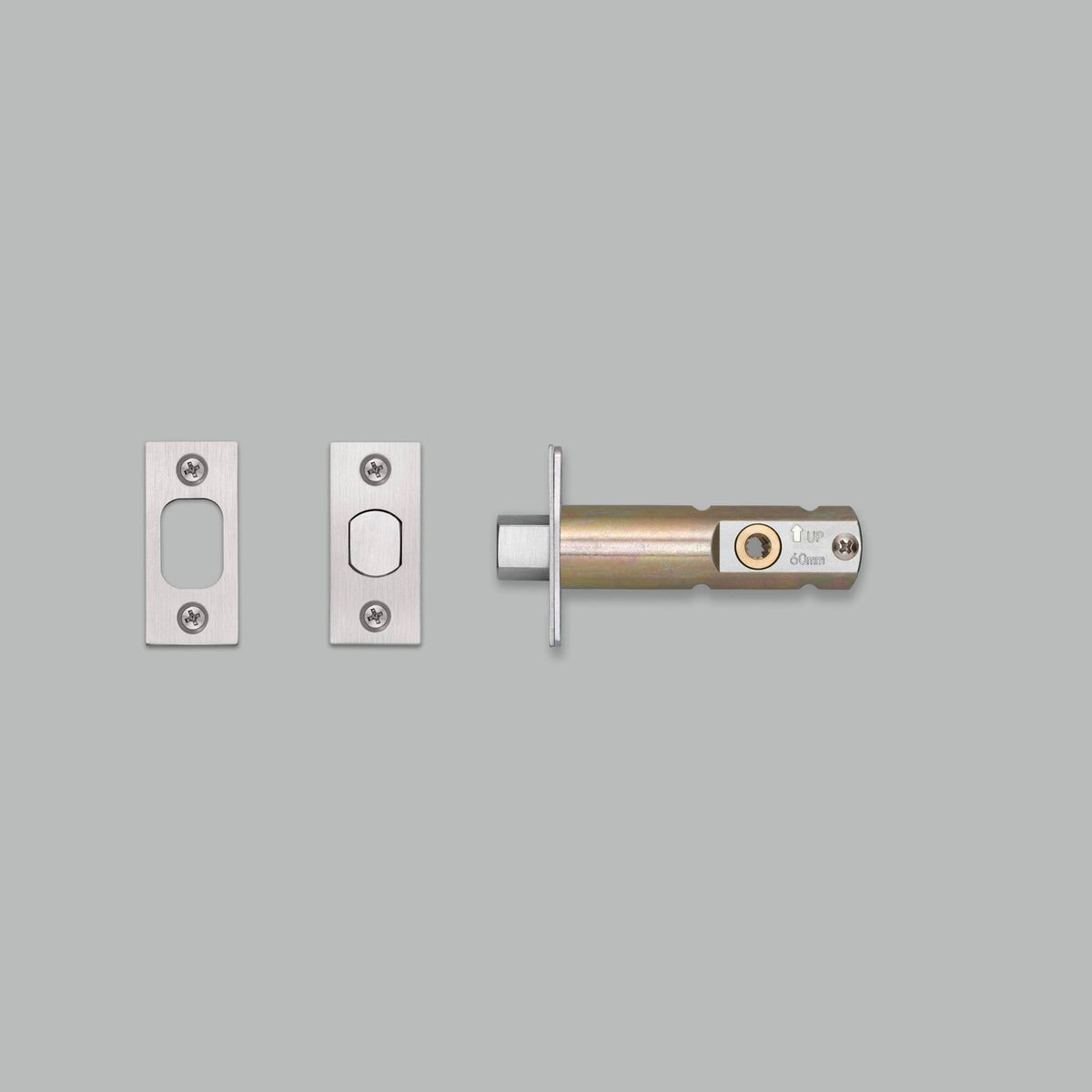 Privacy Bolt Thumbturn Lock - Steel 2-3/8