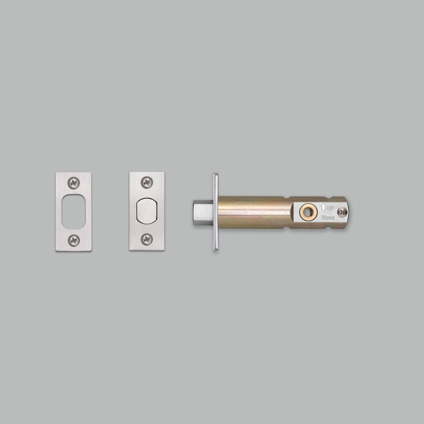 Privacy Bolt Thumbturn Lock - Steel 2-3/4