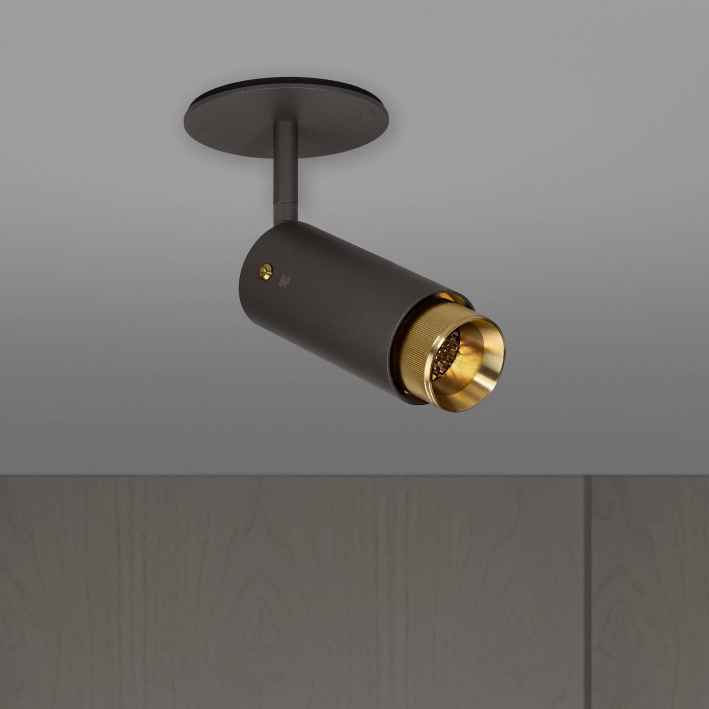 Exhaust Spot Linear Graphite Brass