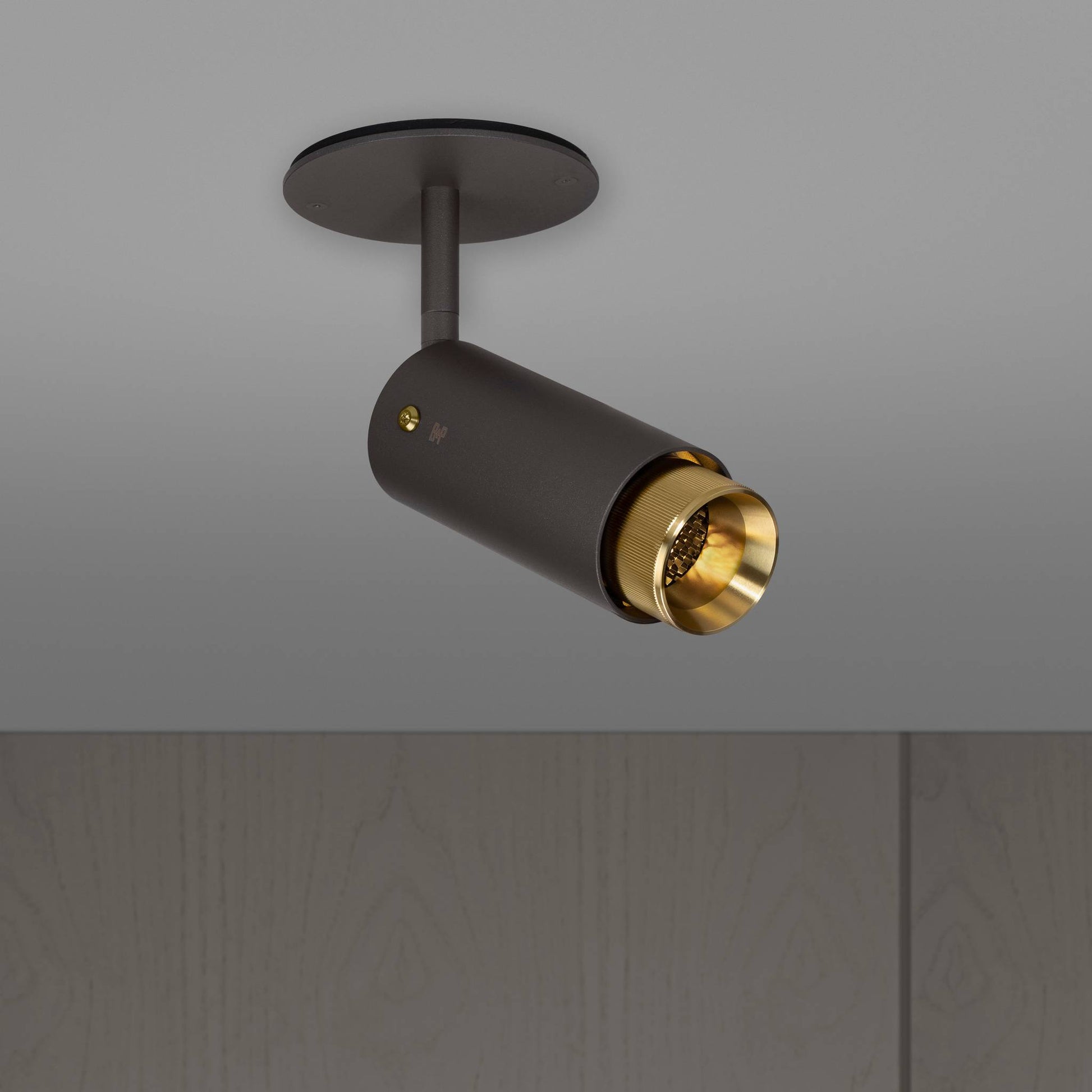 Exhaust Spot Linear Graphite Brass