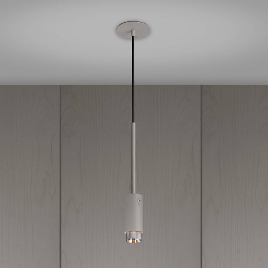 Exhaust Pendant Cross Stone Steel