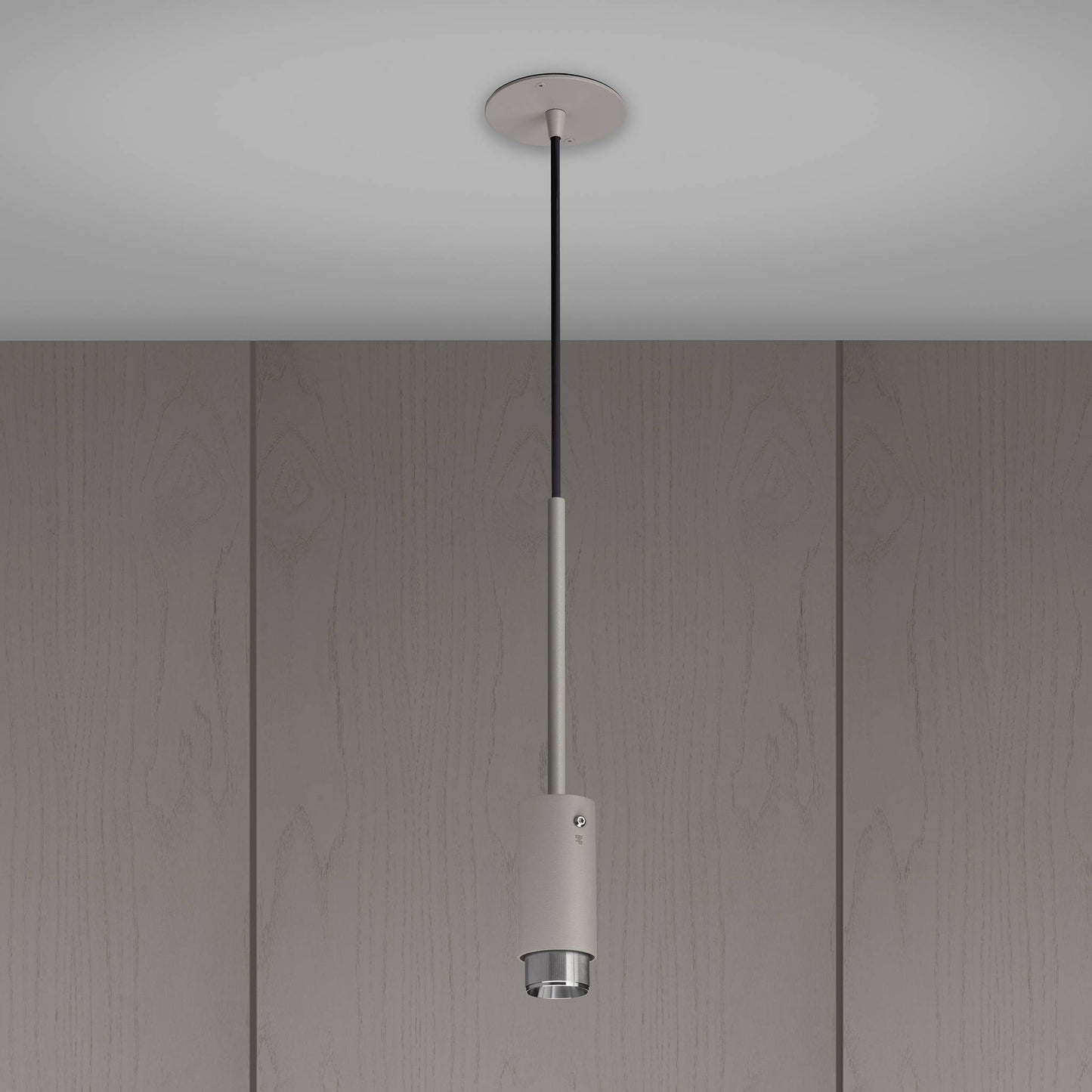 Exhaust Pendant Linear Stone Steel