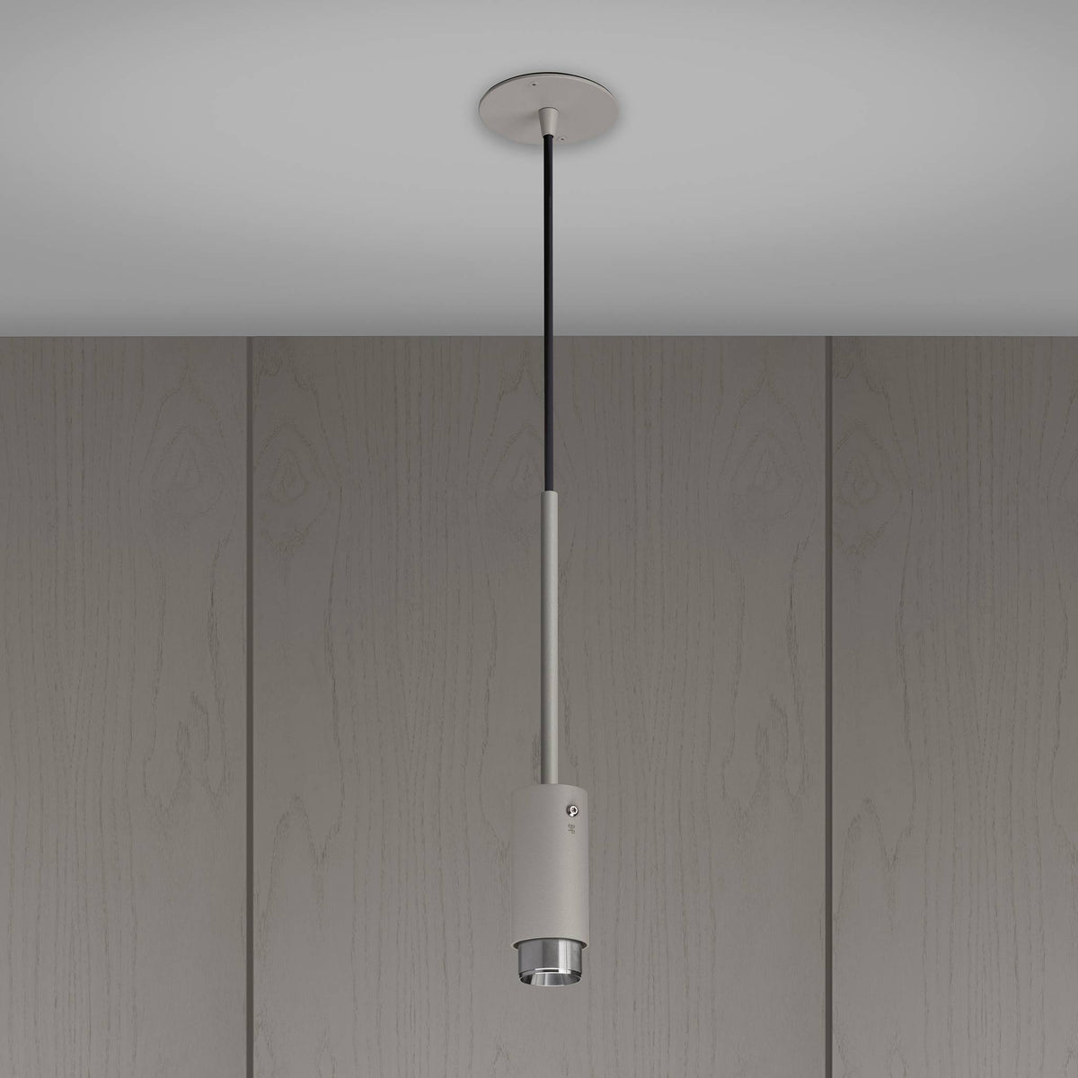 Exhaust Pendant Linear Stone Steel