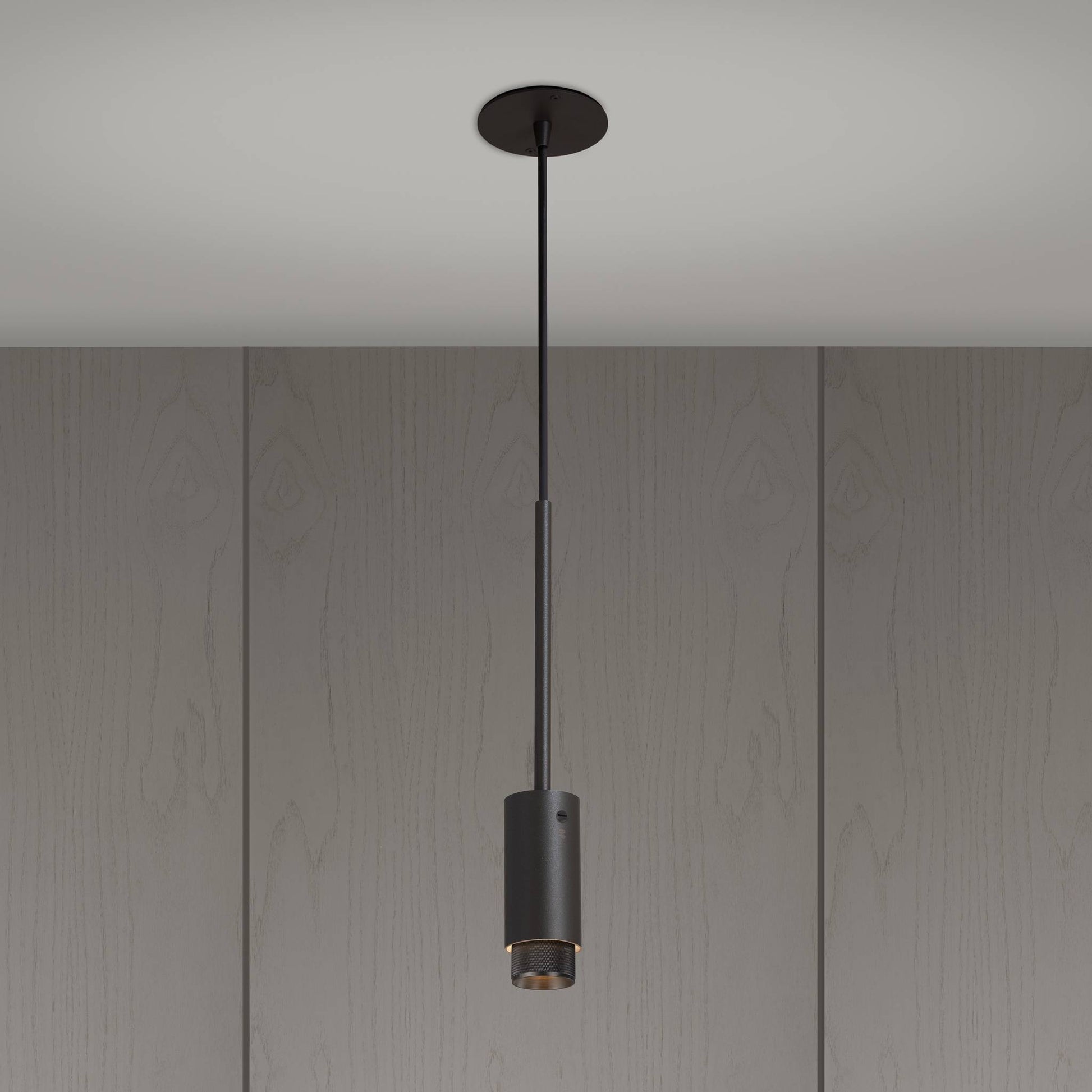 Exhaust Pendant Cross Graphite Smoked Bronze