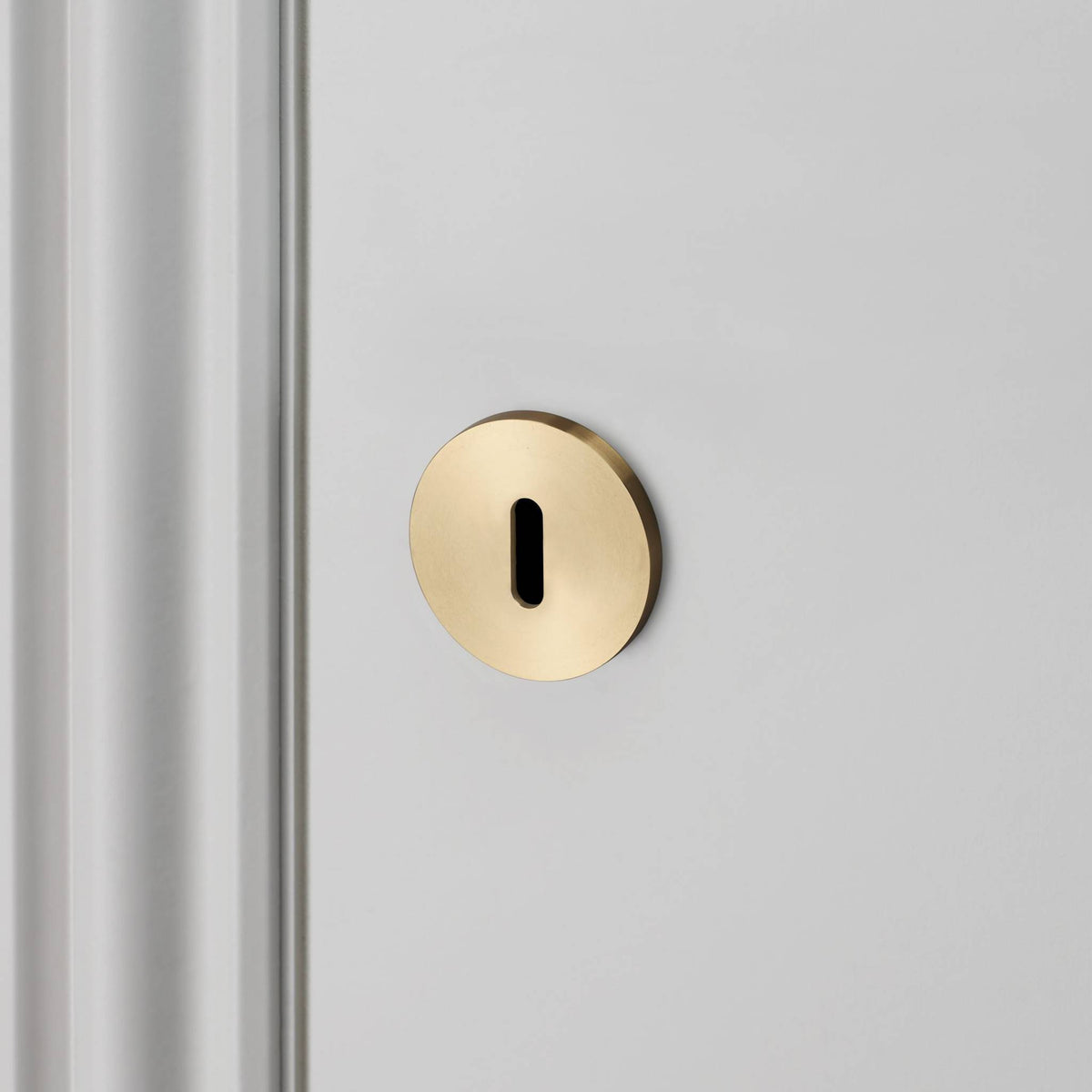 Key Escutcheon - Brass