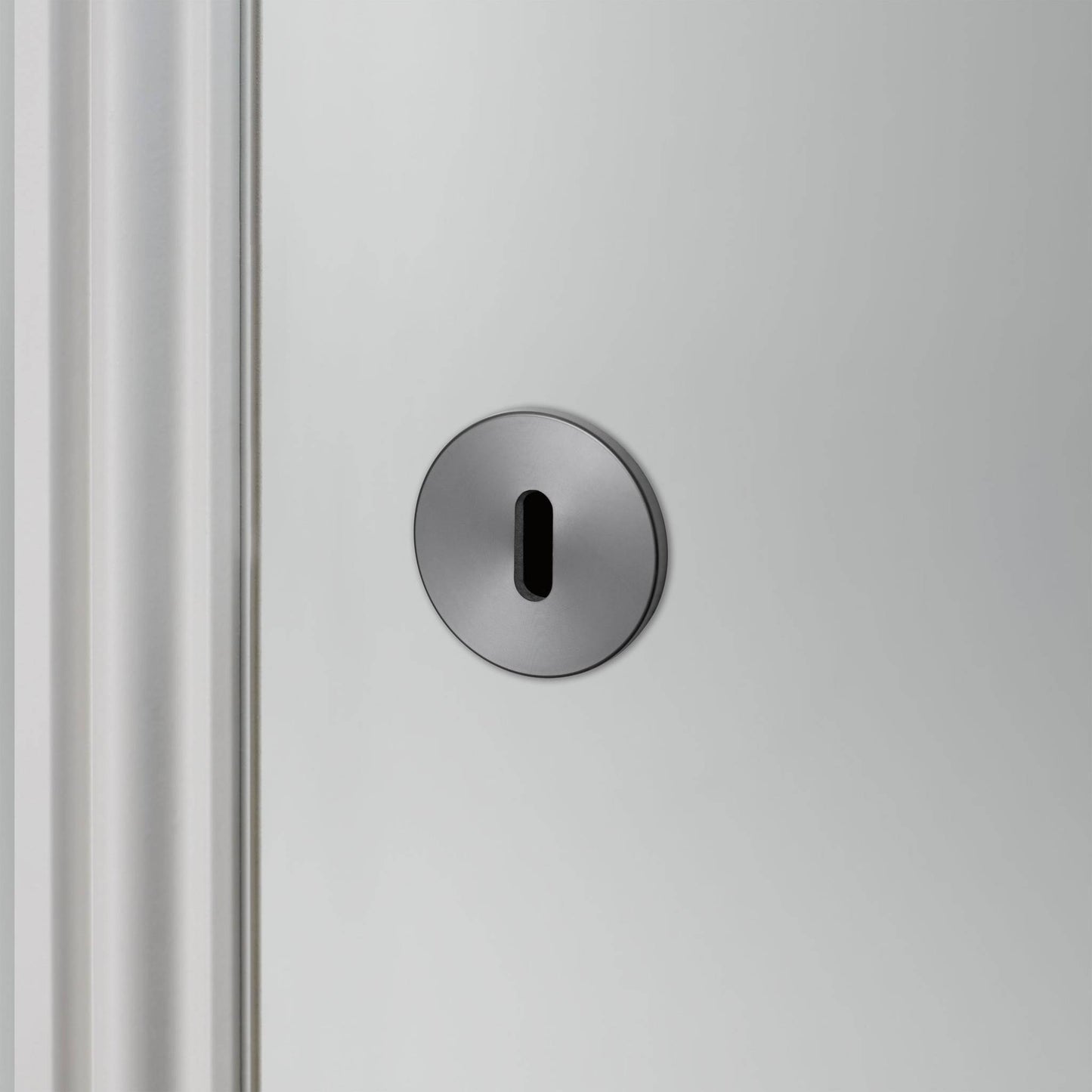Key Escutcheon - Gun Metal