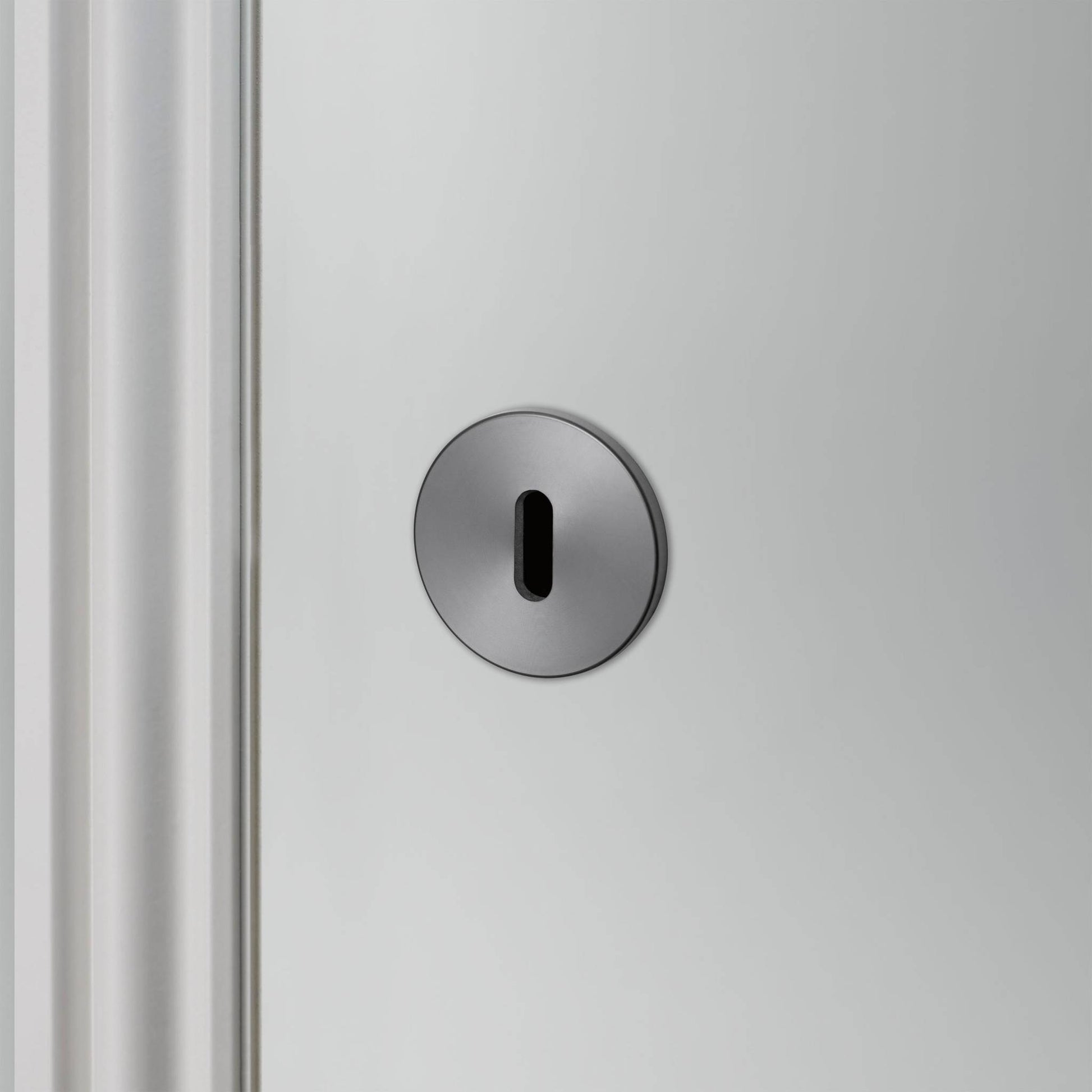Key Escutcheon - Gun Metal