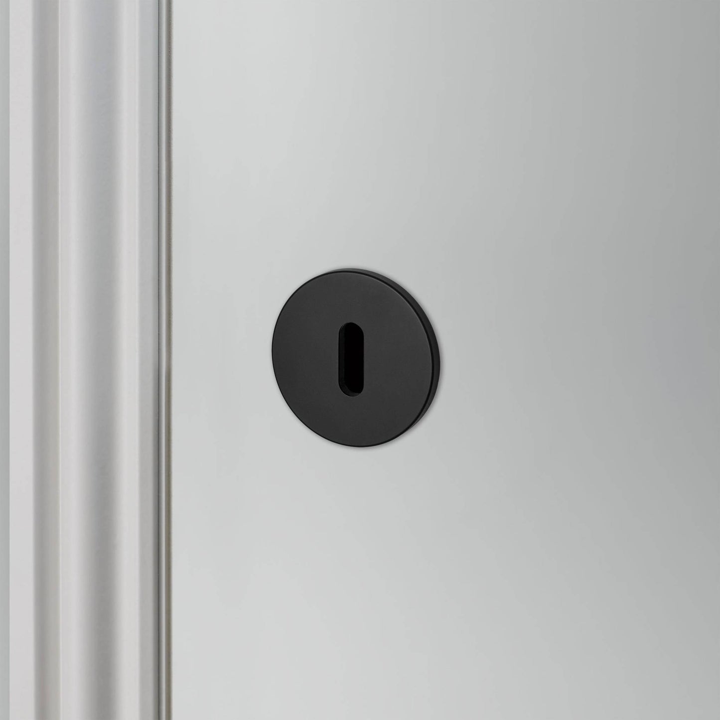 Key Escutcheon - Welders Black