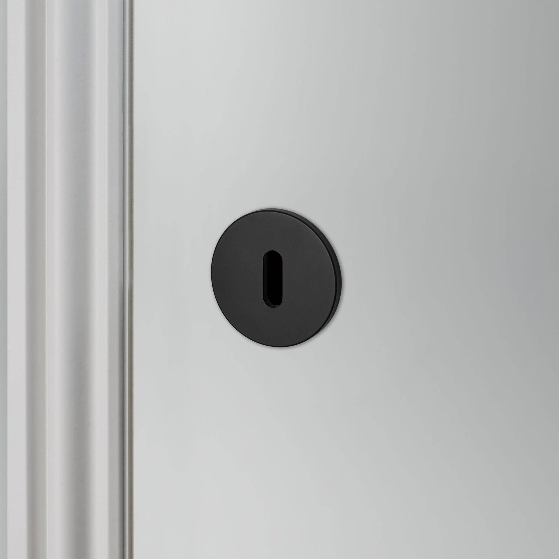 Key Escutcheon - Welders Black