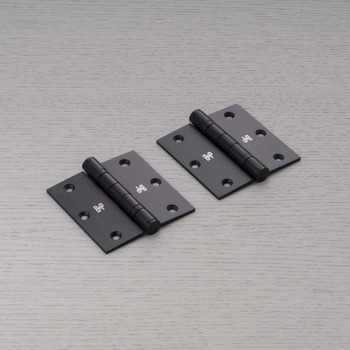 Door Hinge 3.5x3.5 - Welders Black