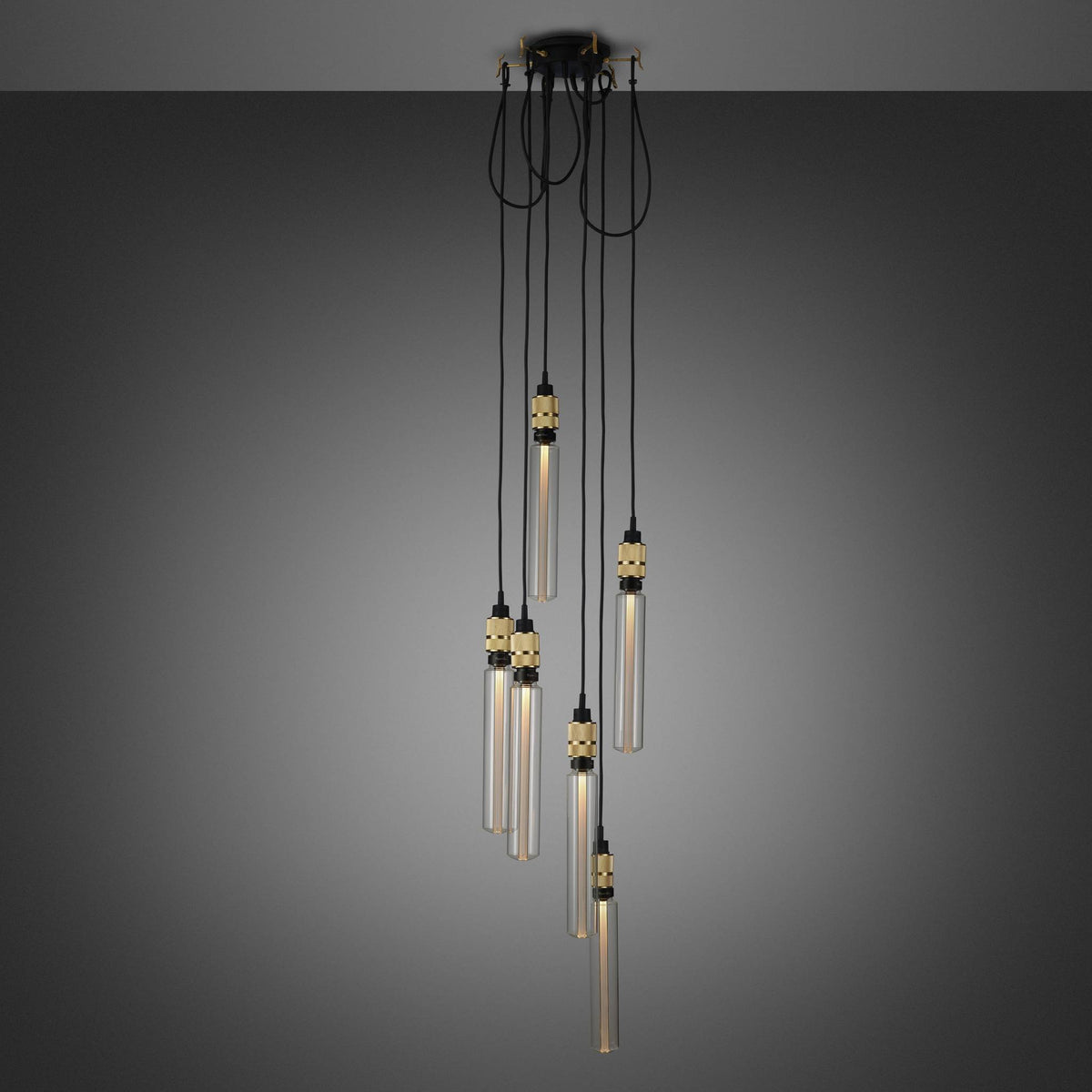 Hooked 6.0 Nude Cross Brass