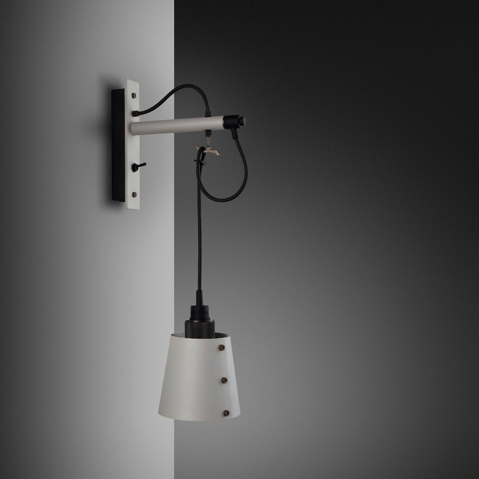 Hooked Wall Small Stone Smoked Bronze