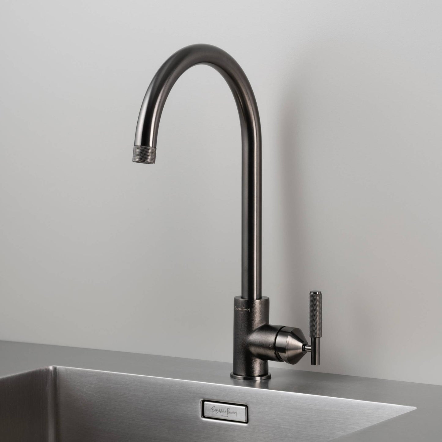 Kitchen Faucet Mixer Cross - Gun Metal