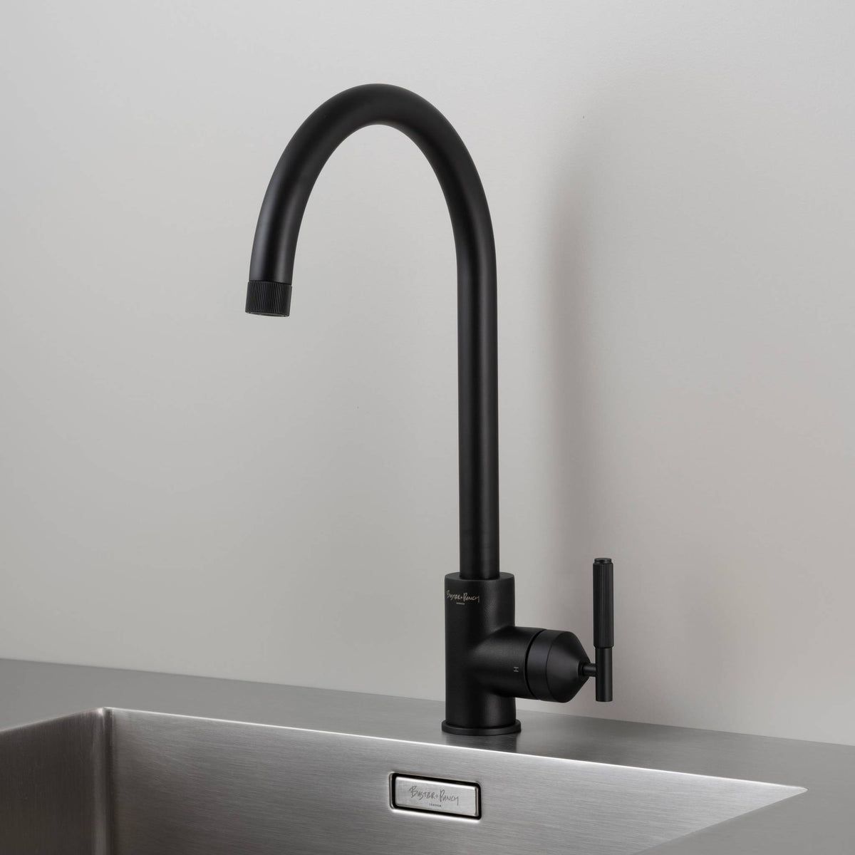 Kitchen Faucet Mixer Linear - Welder's Black